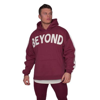 China OEM Wholesale Men's Casual Men's Acrylic Zipper Hooded Plus Size T-shirt Cotton Sweater Winter Hoodies Fleece for sale