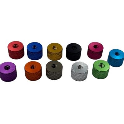 China Best price aluminum nut adjustable aluminum alloy nut m3m4 aluminum alloy hand tightened nut for sale