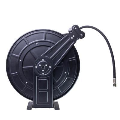 China Hot Sell Adjustable High Pressure Retractable Metal-Air Hose Reel Water Hose Reel Industrial Hose Reel for sale