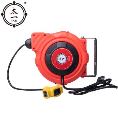 China Adjustable Square Automatic Retractable Electric Reel Hose Reel 2.5 Core &cable 3 Reel &cable 3 for sale