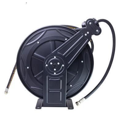 China Garden Adjustable Automatic High Pressure Metal Factory Wash Steel Wire Industrial Hoses Hose Reel Heavy Duty Reelpressure Joint Hose Reel for sale