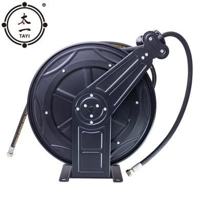 China 15M Adjustable High Quality Wall Mounted Automatic Retractable High Pressure Water Air Reel Garden Hose for sale