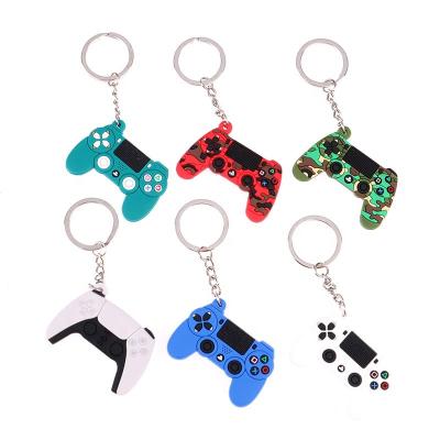 China Car Master Key Gift Game Handle Couples Joystick Machine Key Chain Hanging Casual Key Chain For Friend Key Holder Trinket Gift Wholesale for sale