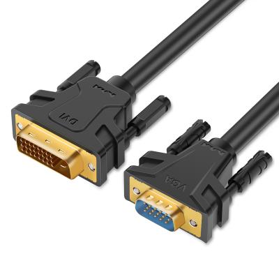 China COMPUTER MIndpure support 1080P 24+1 Pin Male to VGA 15 Pin Female Cable Video Converter for monitor dvi to VGA adapter for sale