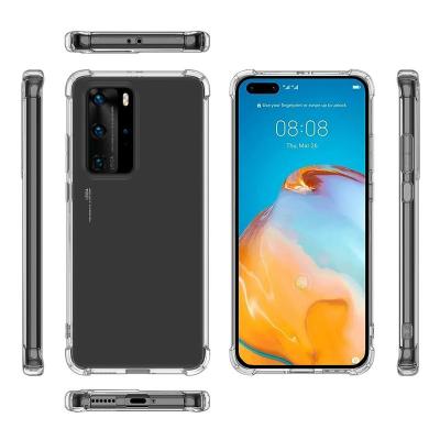 China LEEU DESIGN shockproof tpu mobile case for iphone 7 plus xs 11 pro max transparent accessories for Huawei p40 pro for sale