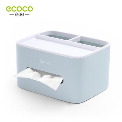 China Good Design Household Tissue Box Creative Toilet Paper Desktop Toilet Paper Box Makeup Organizer High Quality Modern Plastic Storage for sale