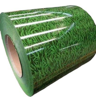 China Making Pipes Hot Selling Grass Printed Steel Coil With Various Patterns Available for sale