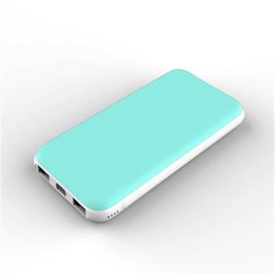 China Fast Charging Support 10000mAh Silicone Power Bank with LED Light for sale