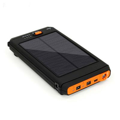 China Solar Panel Charge 12V Laptop Power Bank With 12000mAh Solar Panel For All Laptops for sale