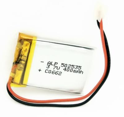 China Toys LP 502035 Li Polymer Battery Cell Factory Price Battery Cell 300mAh for sale