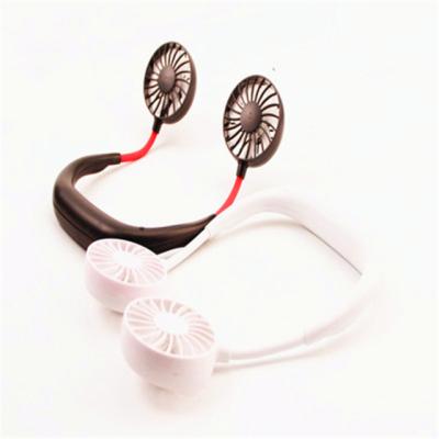 China Mini Portable Handheld Neck Fan Portable Mini Stand Fan OEM Outdoor Sports Fan for Student Office Lady for sale