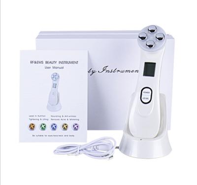 China Anti Puffiness Mesotherapy Electroporation Anti Wrinkle Face Lift Skin Tightening Machine EMS LED Photon Beauty Personal Care Machine for sale