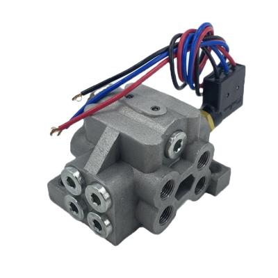 China High precision 4 way oil u-type progressive splitter distributor block with progressive switch lubrication system-full for sale