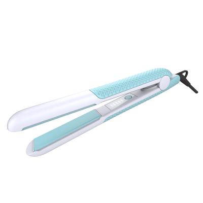 China Hotel Free Sample 470 Degree Ceramic Brush Straightener Professional Fast Hair Straightener for sale