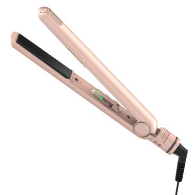 China Hotel New Product Customized Hair Straightening Iron Ceramic Flat Iron Private Label Customs Flat Iron for sale