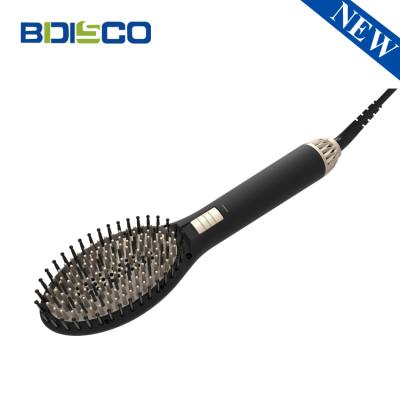 China Bidisco Home New Arrival Hot Airbrush Patent Dryer Brush Hair Straightening Brush for sale