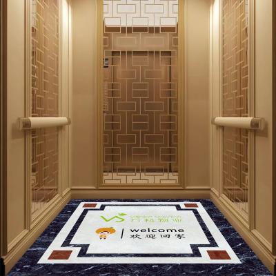 China Eclectic Customized vinyl elevator car mat for sale