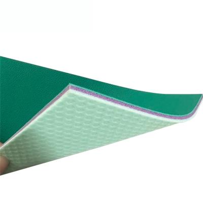 China PVC Anti-slip high wear safety factor indoor badminton floor for sale