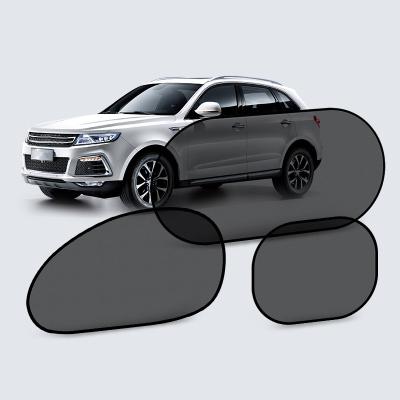 China Anti-UV 5pcs/set Car Side Sunshade Uv Protection Car Shading Sunscreen Heat Insulation Curtain Car Window Mesh Sun Cover for sale