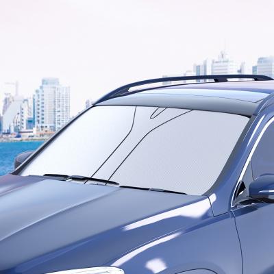 China Anti-UV Sunshades Car Front Windshield Cover Heat Insulation Uv Protection Foldable Car Window Sunshade Front for sale