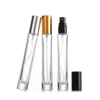 China 10ml Cosmetic Perfume Mist Spray Bottle Mini Empty Travel Clear Refillable Atomizer Glass Refillable Bottles for sale