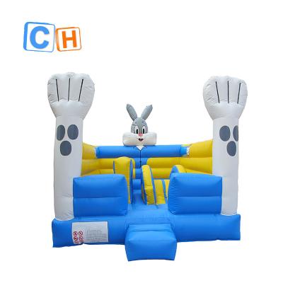 China PVC customized indoor inflatable jumping bunny bouncer casltle inflatable jumping bouncer for kids for sale