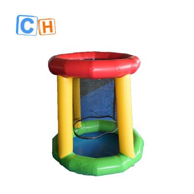 China PVC kids indoor/outdoor inflatable shoot game,small inflatable basketball shoot toy,inflatable games for sale for sale