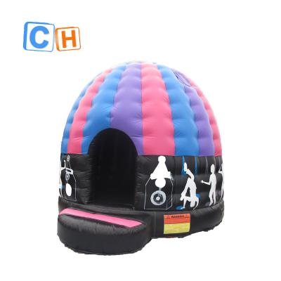 China PVC tarpaulin commercial grade disco inflatable bouncy dome inflatable jumping house for sale for sale