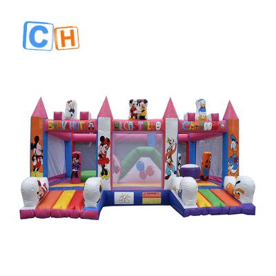 China Cheap PVC Tarpaulin Outdoor/Indoor Inflatable Jumping Castle House,Inflatable Cartoon Bouncer For Sale for sale