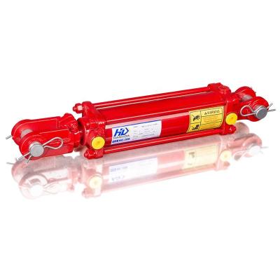 China Building Material Stores Manufacturer Price Double Leg Acting Hydraulic Cylinder 1000mm Stroke for sale