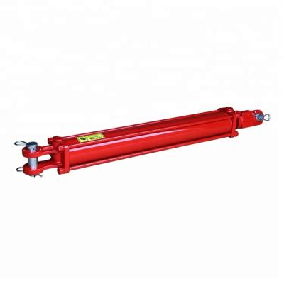 China Clevis 8 50 100 Ton Hydraulic Cylinder For Main Trailer Tractor for sale