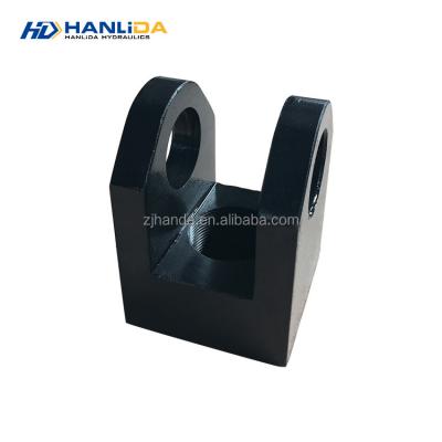 China Supplierd of normal hydraulic cylinder rod end HANLiDA hydraulics of rod clevis china hydraulic cylinder female parts for sale