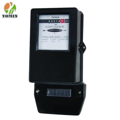 China Three Phase Mechanical Digital Electric Energy Meter With Bakelite Cover for sale