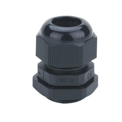 China Nylon Electric Plastic Cable Gland Pvc Conduit Gland  For Machinery Control Box for sale