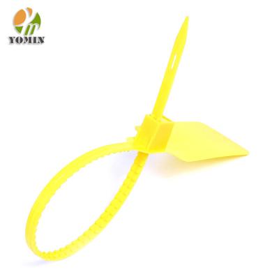 China Outlet Security Mechanical Cable Seal Lock Plastic Yellow for sale