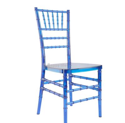 China Hot Selling Contemporary High Back Comfortable Acrylic Plastic Dining Chairs For Kitchen Restaurant Wedding Outdoor Cafe Indoor China Factory for sale