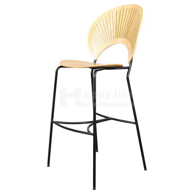 China 2021 Customs Contemporary Iron Bar Chair For China Cheap Price for sale