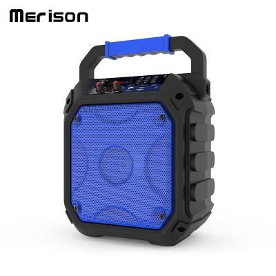 China Rechargeable Phone Function Party Box Speaker Subwoofers Karaoke Amplified Handsfree Speakers for sale