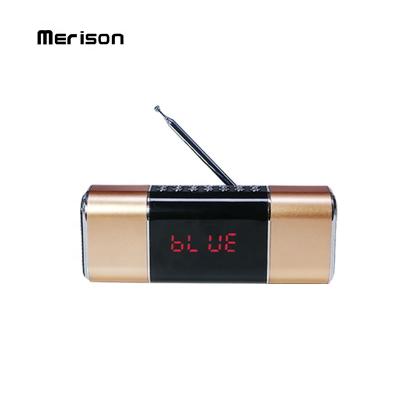 China AirPlay OEM high quality fashionable rohs mini portable flat bluetooth speaker with fm radio subwoofer for sale