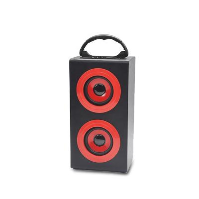 China Radio aux. Custom Outdoor Portable Wood Speaker Bluetooth Small Phone Function Logo USB FM FM Speaker Support for sale