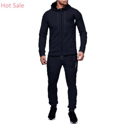 China Hot Sale Breathable Jogging Loose Sweater Tracksuits Hoodies Jogger Casual Sports Wear Mens Suit Two Piece Set for sale