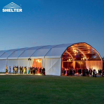 China Water proof tents 15m x 20m cheap wedding marquee party multi-arch for sale for sale