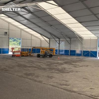 China Water Proof 30X50m Temporary Tent Industrial Warehouse Building for sale