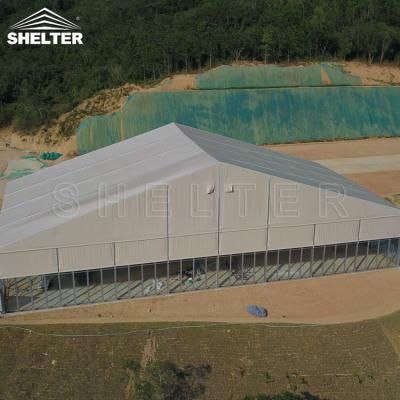 China Water Proof Temporary Warehouse Structures Tent Winter Storage Tent For Outdoor for sale