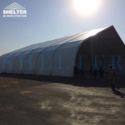 China Water proof temporary storage tent sheds solution TFS storage snow load warehouse tent for sale