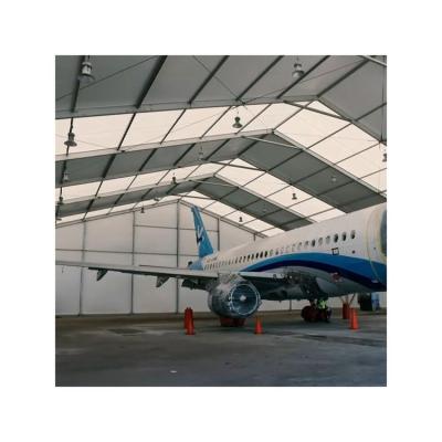 China Water Proof Factory Aircraft Tent Customized Aluminum Aircraft Tent Structure Hangar Tent for sale