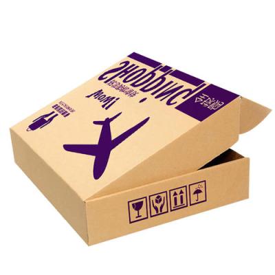 China Recyclable Airplane Box Fashion Personalized Corrugated Paper Box With Custom Size And Logo For Gift Packing for sale