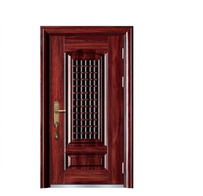 China High quality luxury anti-theft low price double steel single exterior security door security design steel door for sale