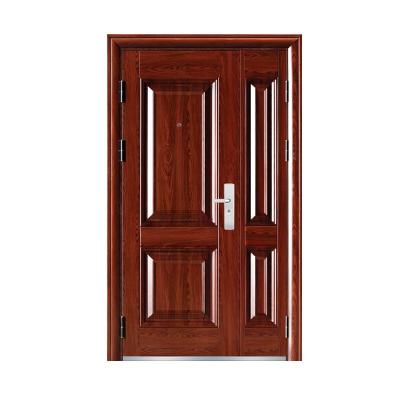 China Front Door Designs Steel Entry Direct High Quality Exterior Security Chamber Factory Supply Steel Door for sale