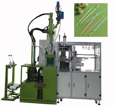 China VERTICAL Rise Mint Dental Floss Pick Stick Oral Toothpick Making Injection Molding Machine For Sale for sale